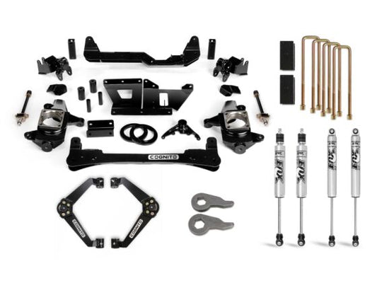 6-Inch Standard Lift Kit with Fox Ps 2.0 Ifp for 2001-2010 Silverado/Sierra 2500/3500 2WD/4WD Cognito