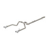 20-22 GM 3.0L Duramax 304 Stainless Steel DPF-Back Performance Exhaust Kit - Dual Exit-Raw Tubes, Polished Tips Pacific Performance Engineering