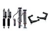 1-Inch Elite Leveling Kit With Elka 2.5 Shocks for 2019-2024 Silverado Trail Boss/Sierra AT4 1500 4WD Cognito