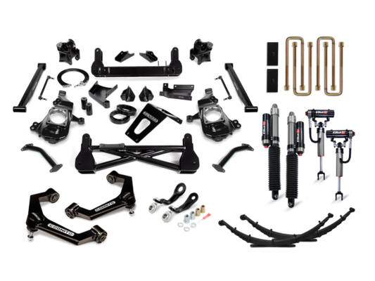 7-Inch Elite Lift Kit with Elka 2.5 Reservoir Shocks For 2020-2024 Silverado/Sierra 2500/3500 2WD/4WD Cognito