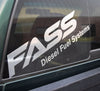 FASS Large Chrome Decal