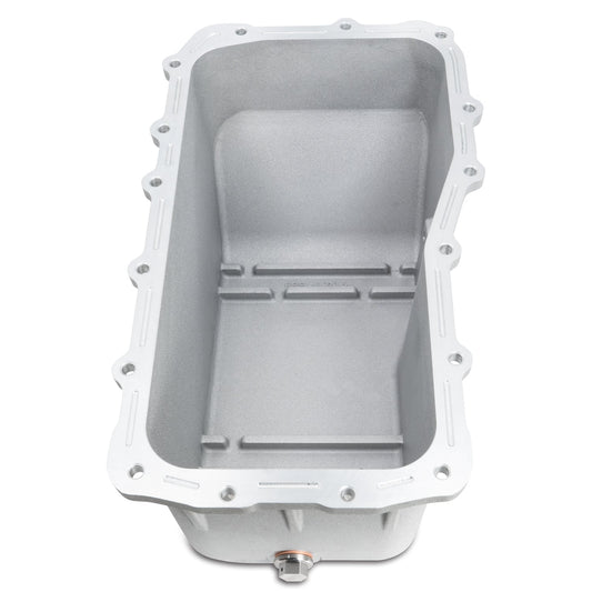 2007-2011 Jeep Wrangler JK 3.8L Heavy-Duty Cast Aluminum Engine Oil Pan Black