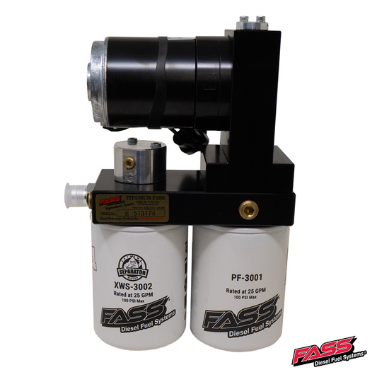 FASS Titanium Signature Series PLUS 165GPH Fuel System for GMC/Chevrolet 2015-2016 Duramax 6.6L (600-1000HP)