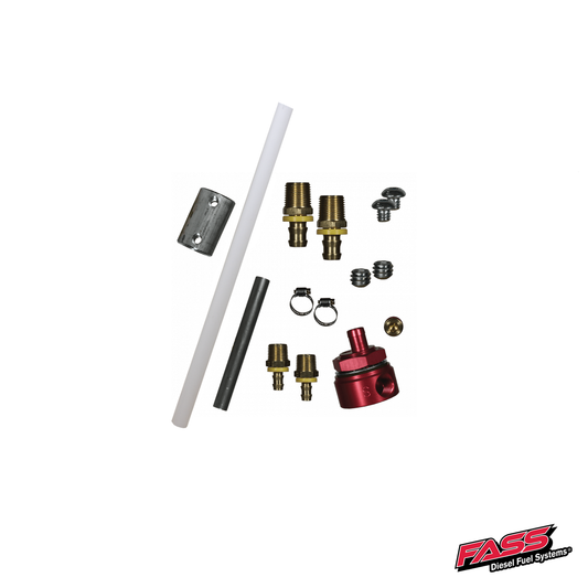 FASS Diesel Fuel 5/8 In Fuel Module Suction Tube Kit Includes Bulkhead Fitting