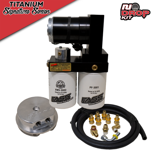 FASS No-Drop Titanium Signature Series Fuel System for GMC/Chevrolet 2011-2014 Duramax 6.6L