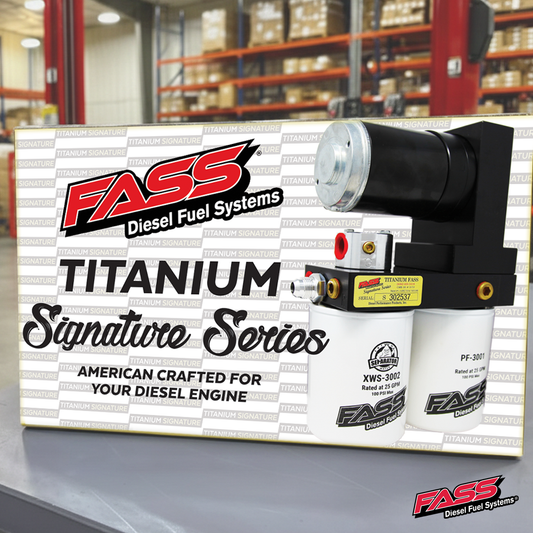 FASS Titanium Signature Series 180F 140GPH Fuel System for Ford 2011-2016 Powerstroke 6.7L (Stock-700HP)