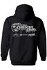 8-BALL DIESEL WORKZ Chrome drip hoodie