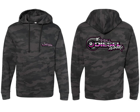 8-BALL DIESEL WORKZ Black Classic Hoodie