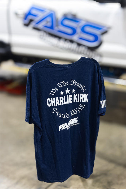 FASS FREEDOM, CHARLIE KIRK T-SHIRT