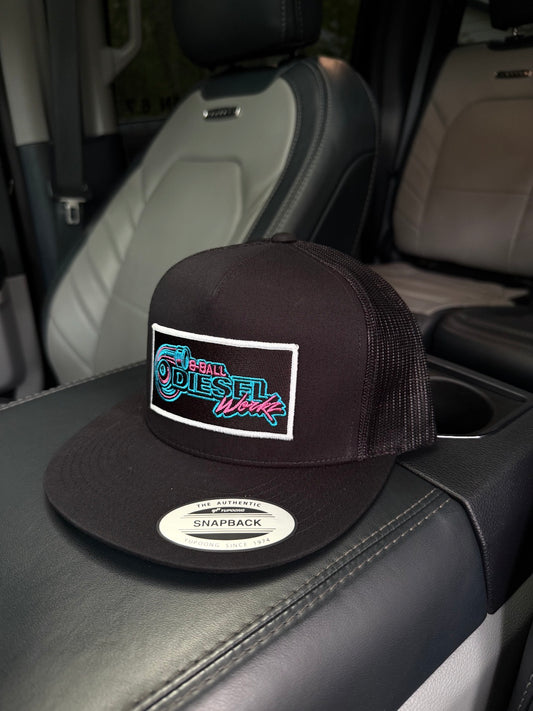 8Ball Neon Snapback Hat