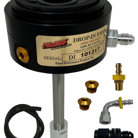 FASS Drop-In Series Diesel Fuel System for Caterpillar 3406E, C10, C11, C12, C13, C15, C16, C18