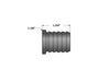7/8 Inch Billet Aluminum Universal Block Off Plug Fleece Performance