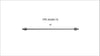 10 Inch High Pressure Fuel Line 8mm x 3.5mm Line M14 x 1.5 Nuts Fleece Performance