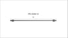 16 Inch High Pressure Fuel Line 8mm x 3.5mm Line M14 x 1.5 Nuts Fleece Performance