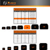 -10 to 7/8 Inch -14 Straight Male Black w/ O-Ring Fleece Performance