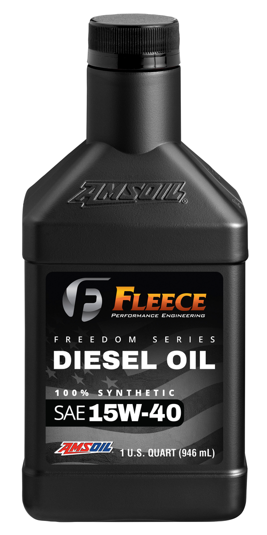 Freedom Series 15W-40 Diesel Engine Oil (Case - 12 Quarts) Fleece Performance