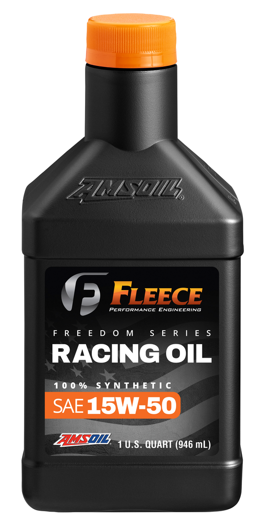Freedom Series 15W-50 Racing Oil (Case - 12 Quarts) Fleece Performance