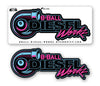 8-BALL DIESEL WORKZ Neon Sticker