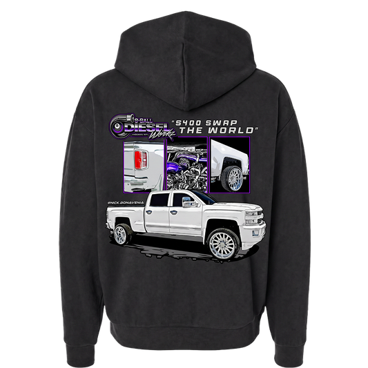 8-BALL DIESEL WORKZ s400 Swap The World Hoodie