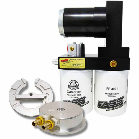 FASS No-Drop Series 165GPH Fuel System for 2008-2010 Ford Powerstroke 6.4L (600-1000hp)