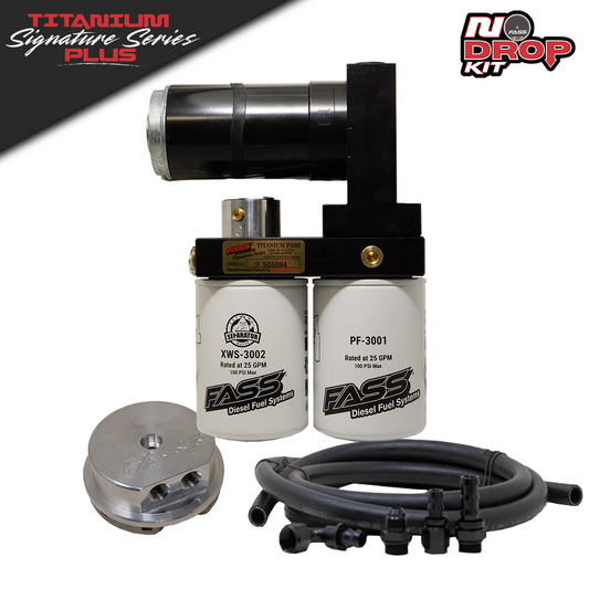FASS No-Drop Series PLUS 250GPH Fuel System for Ford 2008-2010 Powerstroke 6.4L (900-1200HP)