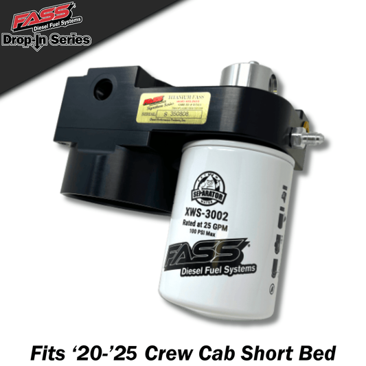 FASS Drop-In Series Diesel Fuel System for GM/Chevrolet 2020-2025 Duramax 6.6L
