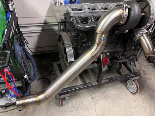 4" High Mount Down Pipe for s400
