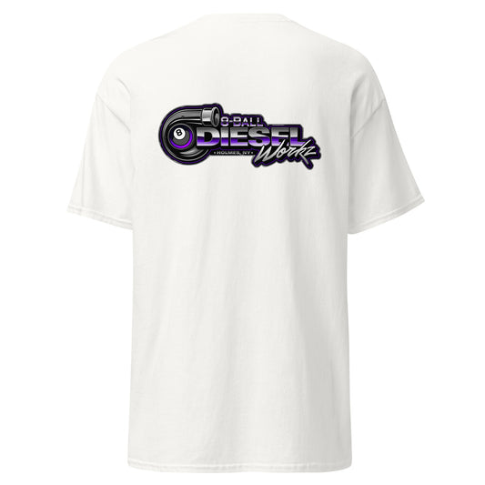 8-BALL DIESEL WORKZ Classic White T-shirt