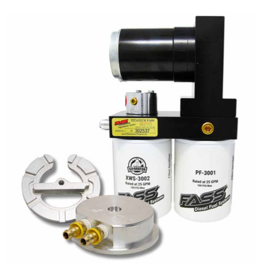 FASS No-Drop Series 165GPH Fuel System for 2005-2018 & 2021-2024 Dodge RAM Cummins 5.9L and 6.7L (600-900hp)
